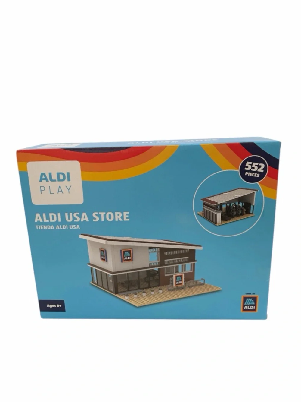 Aldi USA Store Bricks Building Toy 552 pieces